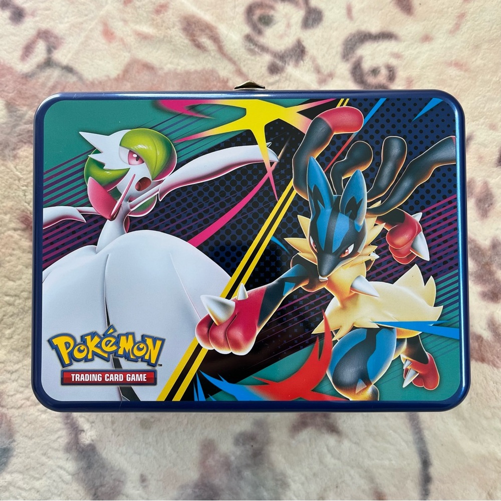 LIKE NEW Pokemon Empty Tin Lunch Box x 6